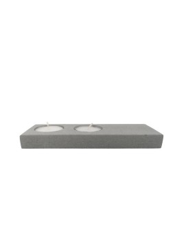 Unique Modern Concrete Sabbath Candle Holders , Passover Gifts , Israe