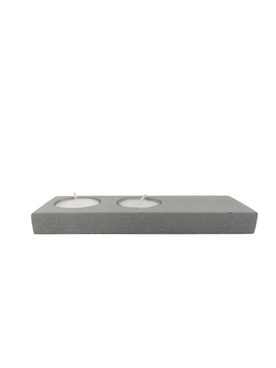 Bougeoirs de sabbat en béton modernes uniques, cadeaux de Pâque, Israël