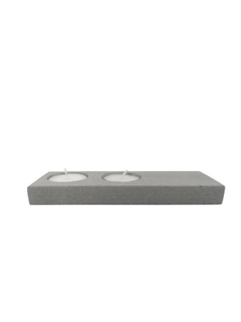 Bougeoirs de sabbat en béton modernes uniques, cadeaux de Pâque, Israël