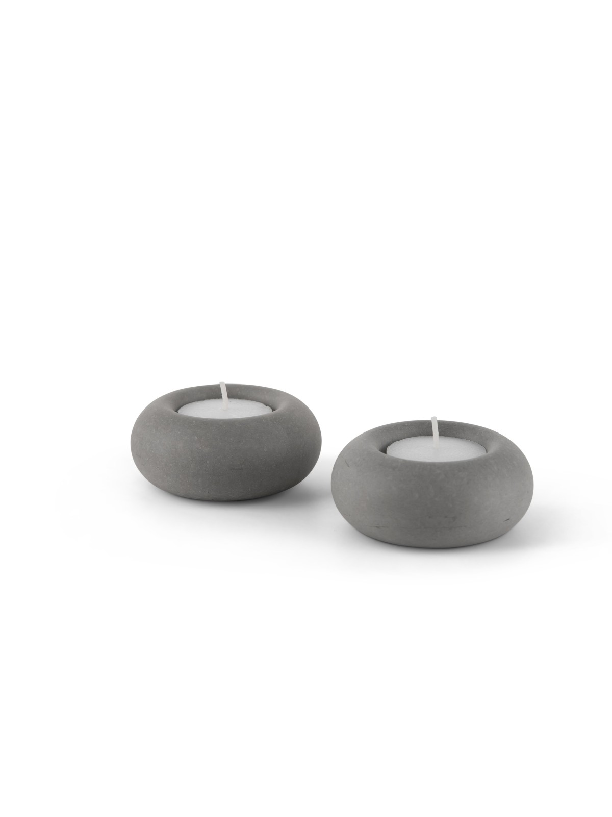 Bougeoirs en béton ronds classiques, cadeaux de mariage juifs, israéliens