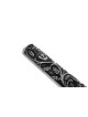 Étui Mezuzah noir et brillant aspect argent, étuis Avi Nadav Mezuzah, I