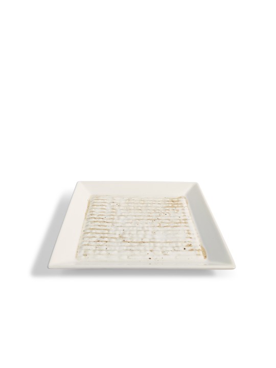 Assiette Kotel Matza décorée en céramique rouge, cadeaux Tu B'Av, Isra