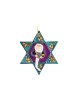 Star of David Wall Hanging Rabbi Mazak , Yigal Natani , Israeli Judaic