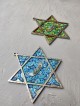 Étoile de bénédiction hébraïque de David Wall Hanging , Cadeaux Tu B'Av , J israélien