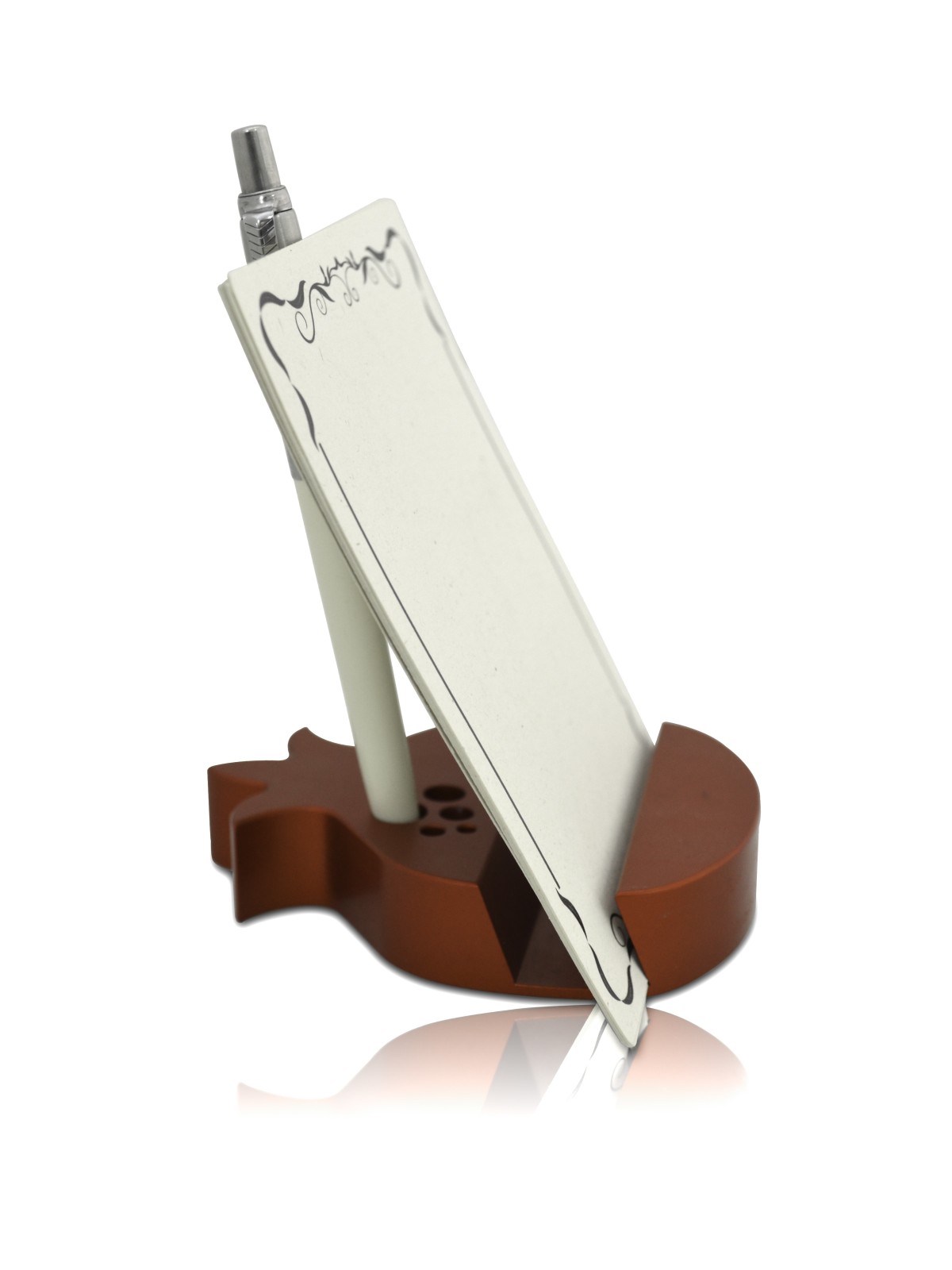 Aluminum Pomegranate Business Cards Holder , Tu B'Av Gifts , Israeli J