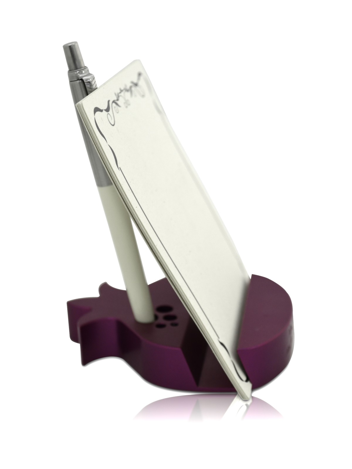 Aluminum Pomegranate Business Cards Holder , Tu B'Av Gifts , Israeli J