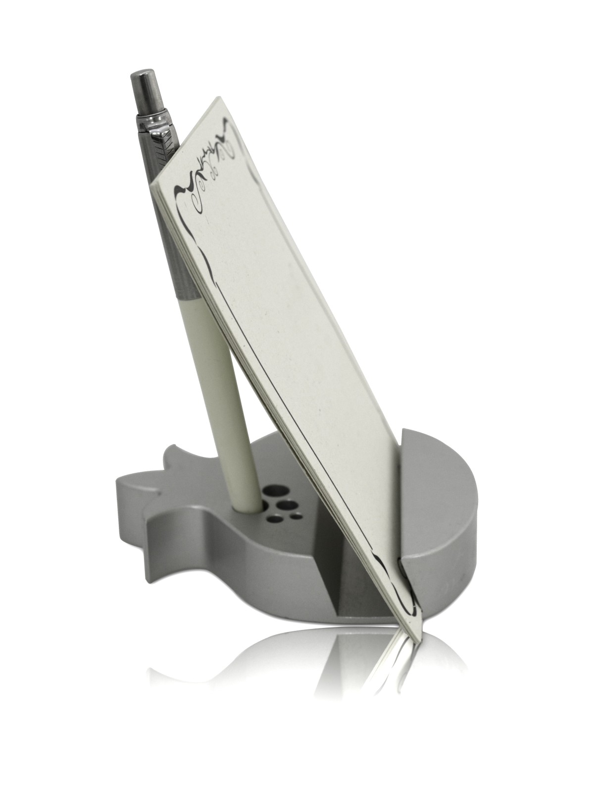 Aluminum Pomegranate Business Cards Holder , Tu B'Av Gifts , Israeli J