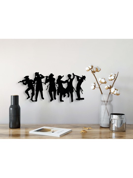 Gorgeous Metal Klezmer Musicians Band - Jewish Wal , Love Wall Art , I