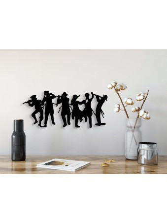 Gorgeous Metal Klezmer Musicians Band - Jewish Wal , Love Wall Art , I