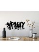 Magnifique groupe de musiciens Klezmer en métal - Jewish Wal , Love Wall Art , I