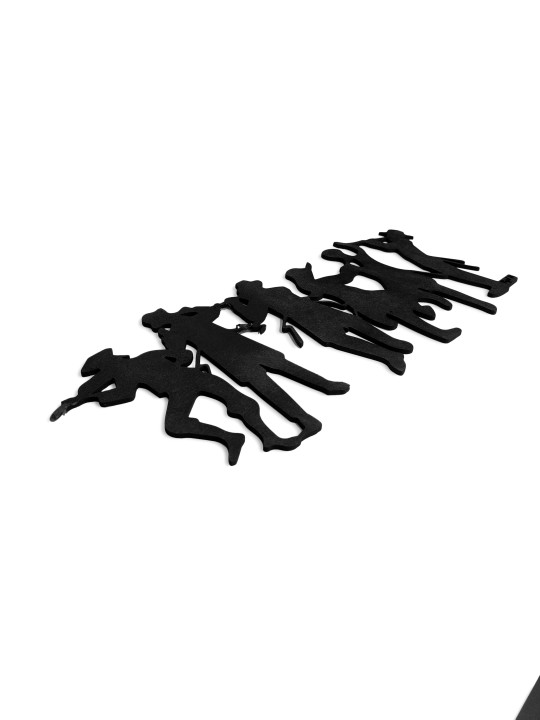 Gorgeous Metal Klezmer Musicians Band - Jewish Wal , Love Wall Art , I