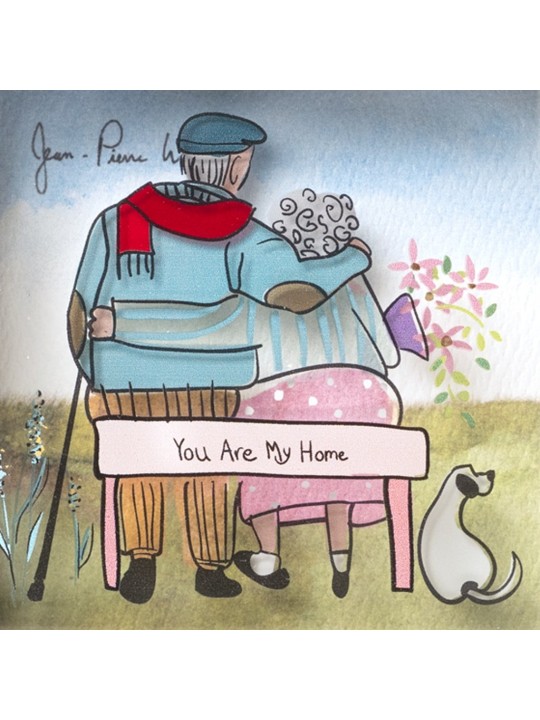 Peinture 3D romantique « You Are My Home », cadeaux Tu B'Av, Judaï israélien