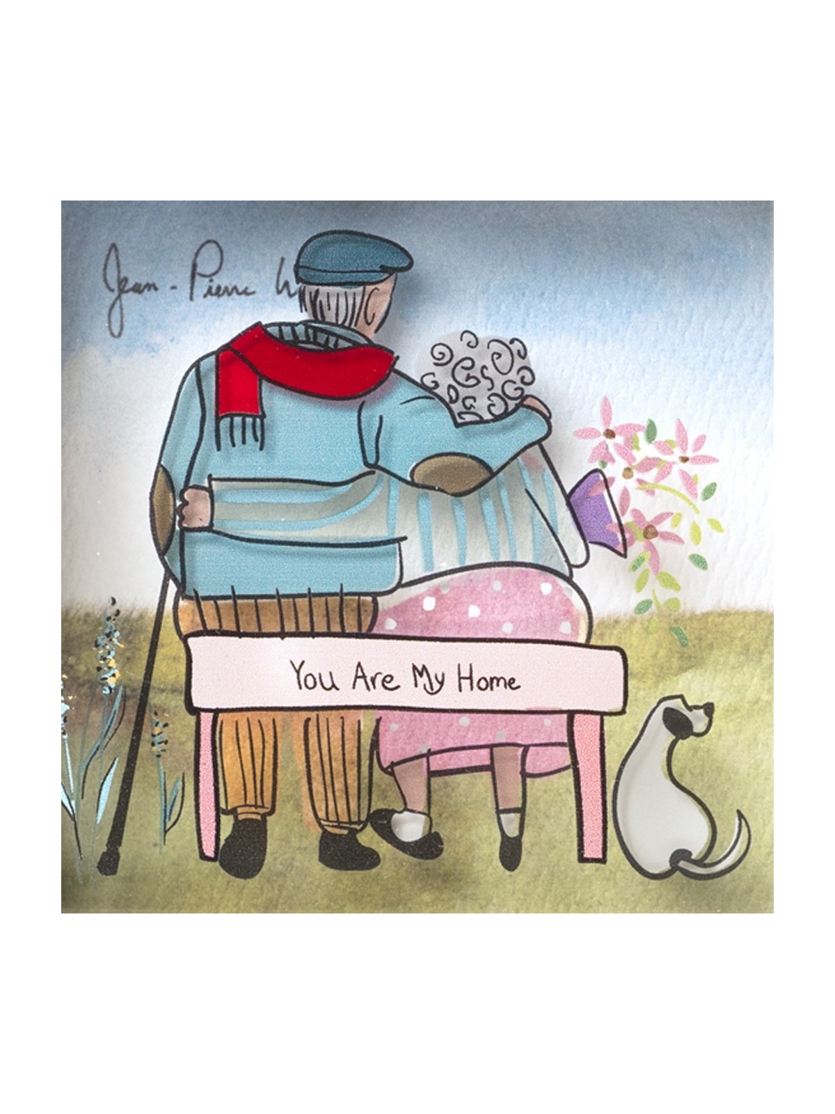 Peinture 3D romantique « You Are My Home », cadeaux Tu B'Av, Judaï israélien