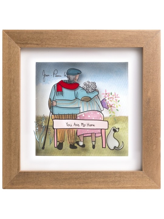 Peinture 3D romantique « You Are My Home », cadeaux Tu B'Av, Judaï israélien