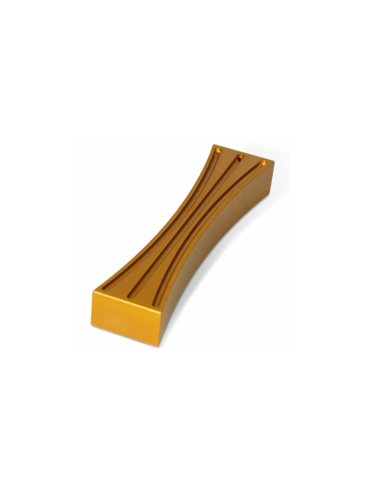 Étui Mezuzah doré en aluminium anodisé, étuis Avi Nadav Mezuzah