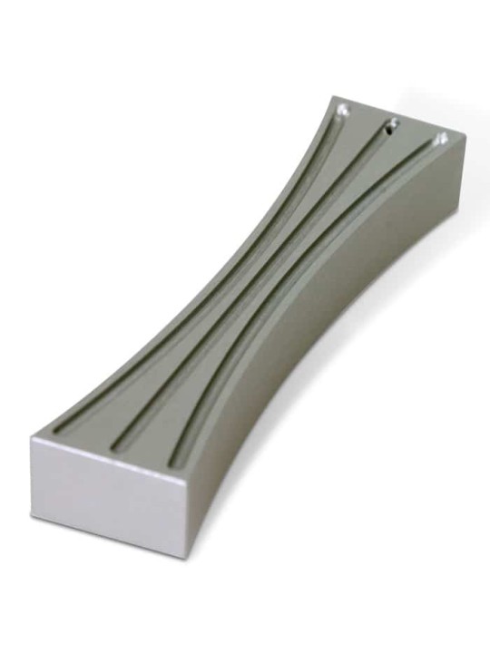 Étui Mezuzah doré en aluminium anodisé, étuis Avi Nadav Mezuzah