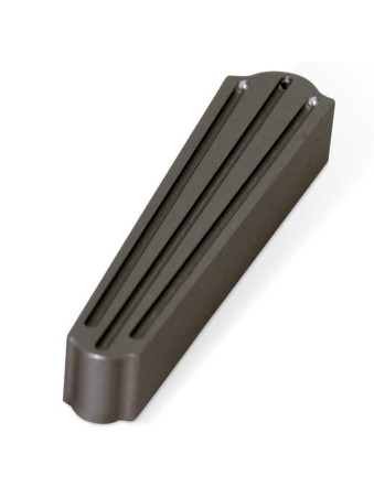 Étui gris Mezuzah en aluminium, étuis Avi Nadav Mezuzah, israélien