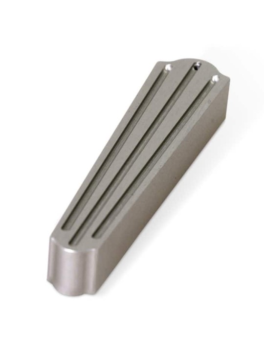 Étui gris Mezuzah en aluminium, étuis Avi Nadav Mezuzah, israélien