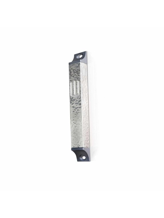 Square Shaped Modern Mezuzah Case , Large Mezuzahs , Israeli Judaica