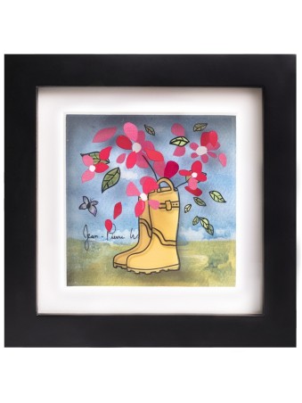Incroyable peinture 3D des bottes florales, cadeaux Tu B'Av, Juda israélien