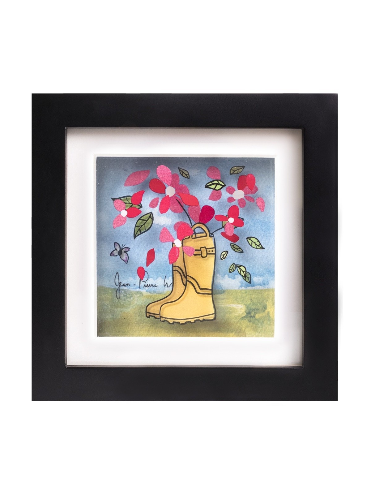 Incroyable peinture 3D des bottes florales, cadeaux Tu B'Av, Juda israélien