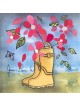 Incroyable peinture 3D des bottes florales, cadeaux Tu B'Av, Juda israélien