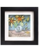 Peinture 3D florale « Petites choses », Cadeaux Tu B'Av, Judaica israélienne