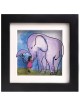Amitié éléphant et petite fille, cadeaux Tu B'Av, Judaica israélienne