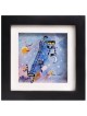 Belle peinture 3D « Chance » , Cadeaux Tu B'Av , Judaica israélienne