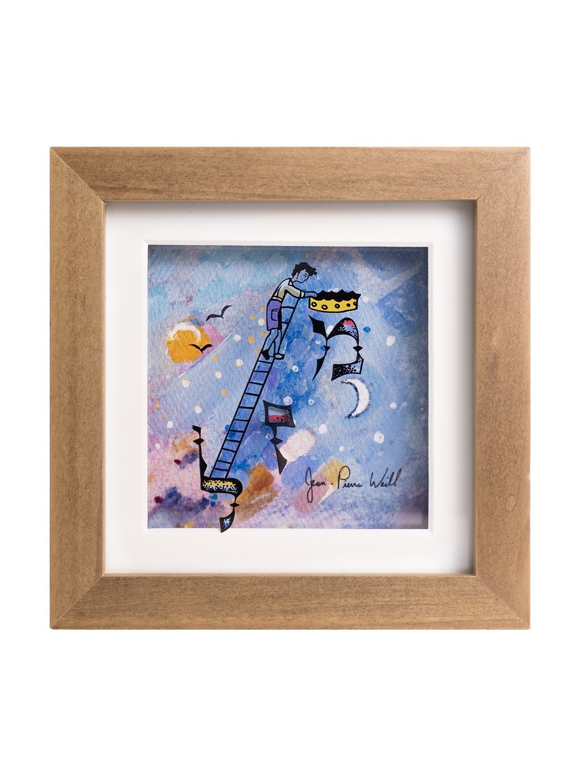 Belle peinture 3D « Chance » , Cadeaux Tu B'Av , Judaica israélienne