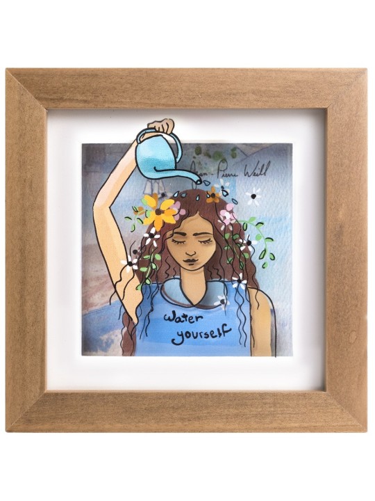 Meaningful 3D Painting - Water Yourself , Tu B'Av Gifts , Israeli Juda