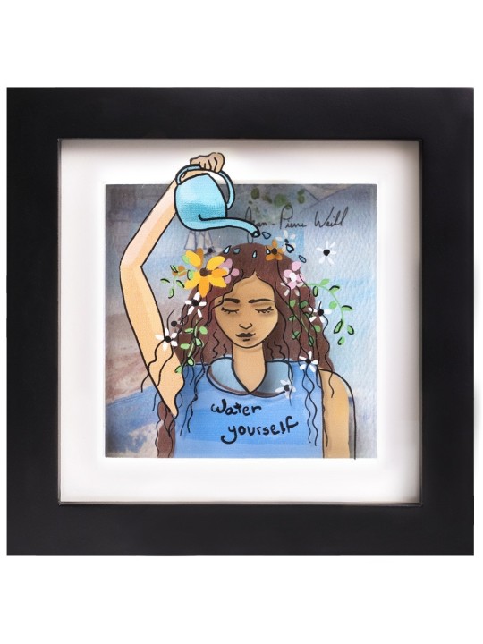 Meaningful 3D Painting - Water Yourself , Tu B'Av Gifts , Israeli Juda