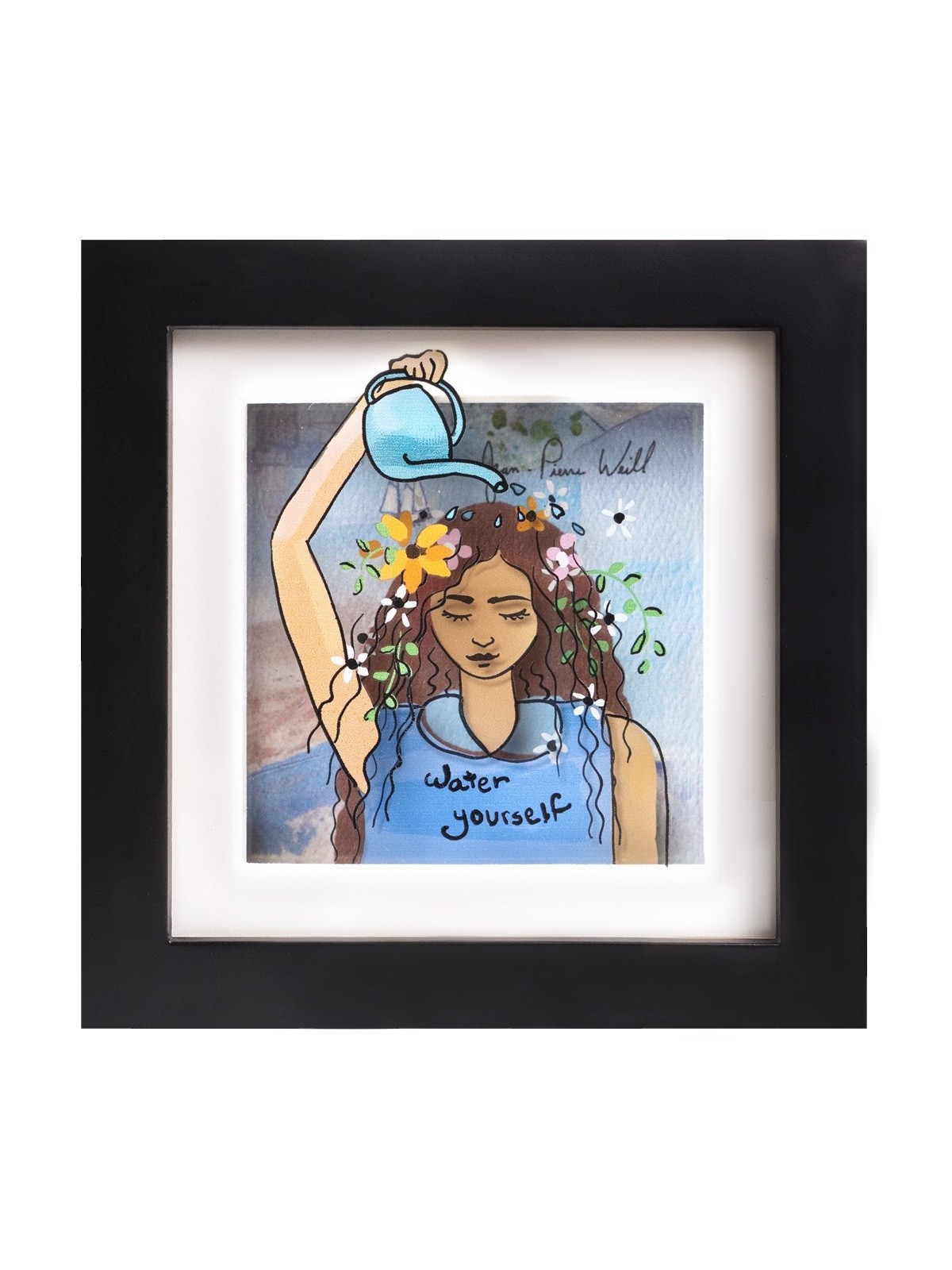 Meaningful 3D Painting - Water Yourself , Tu B'Av Gifts , Israeli Juda