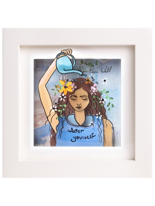 Meaningful 3D Painting - Water Yourself , Tu B'Av Gifts , Israeli Juda