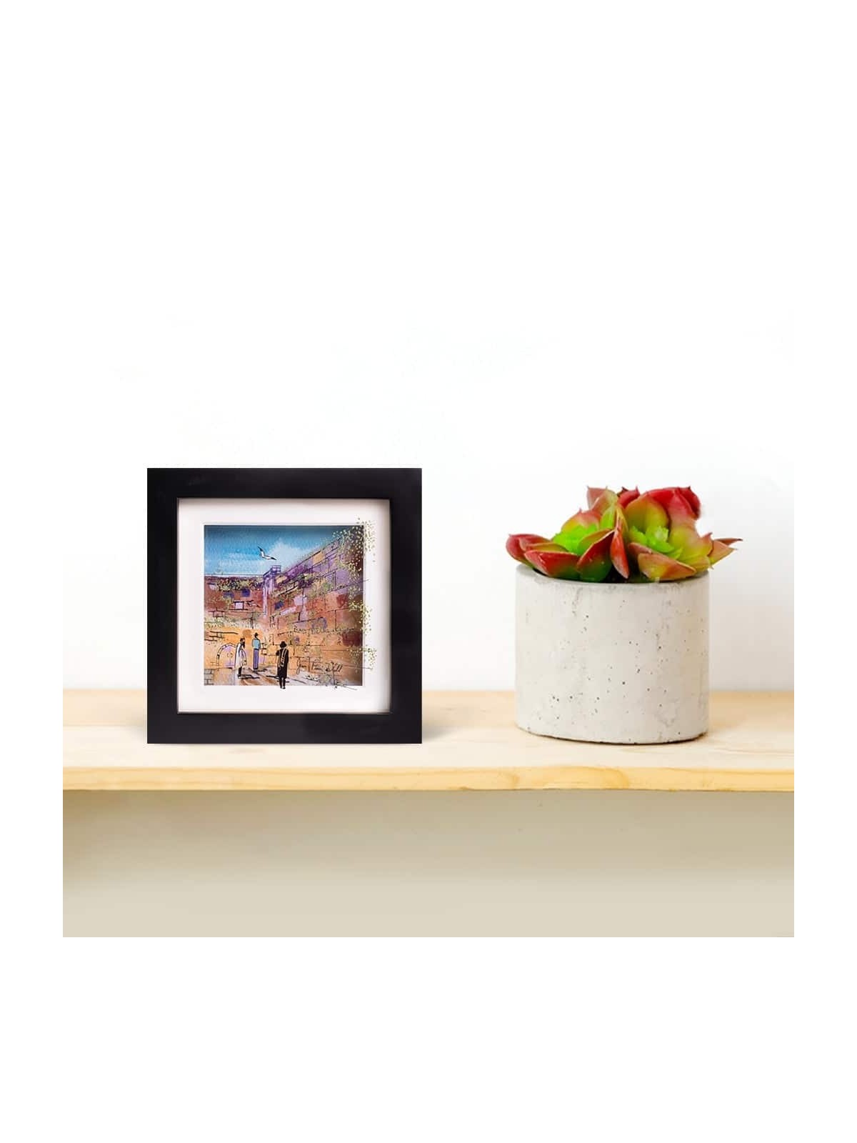 Peinture moderne de Kotel en verre 3D - Art juif moderne, peintures juives