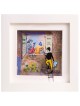 Romantic 3D Painting of 2 Lovers , Tu B'Av Gifts , Israeli Judaica