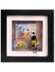 Peinture 3D romantique de 2 amoureux, cadeaux Tu B'Av, Judaica israélienne