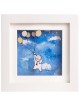 Beautiful 3D Painting of The Flying Bear , Tu B'Av Gifts , Israeli Jud