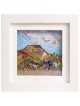Amazing 3D Painting of Herodium , Tu B'Av Gifts , Israeli Judaica