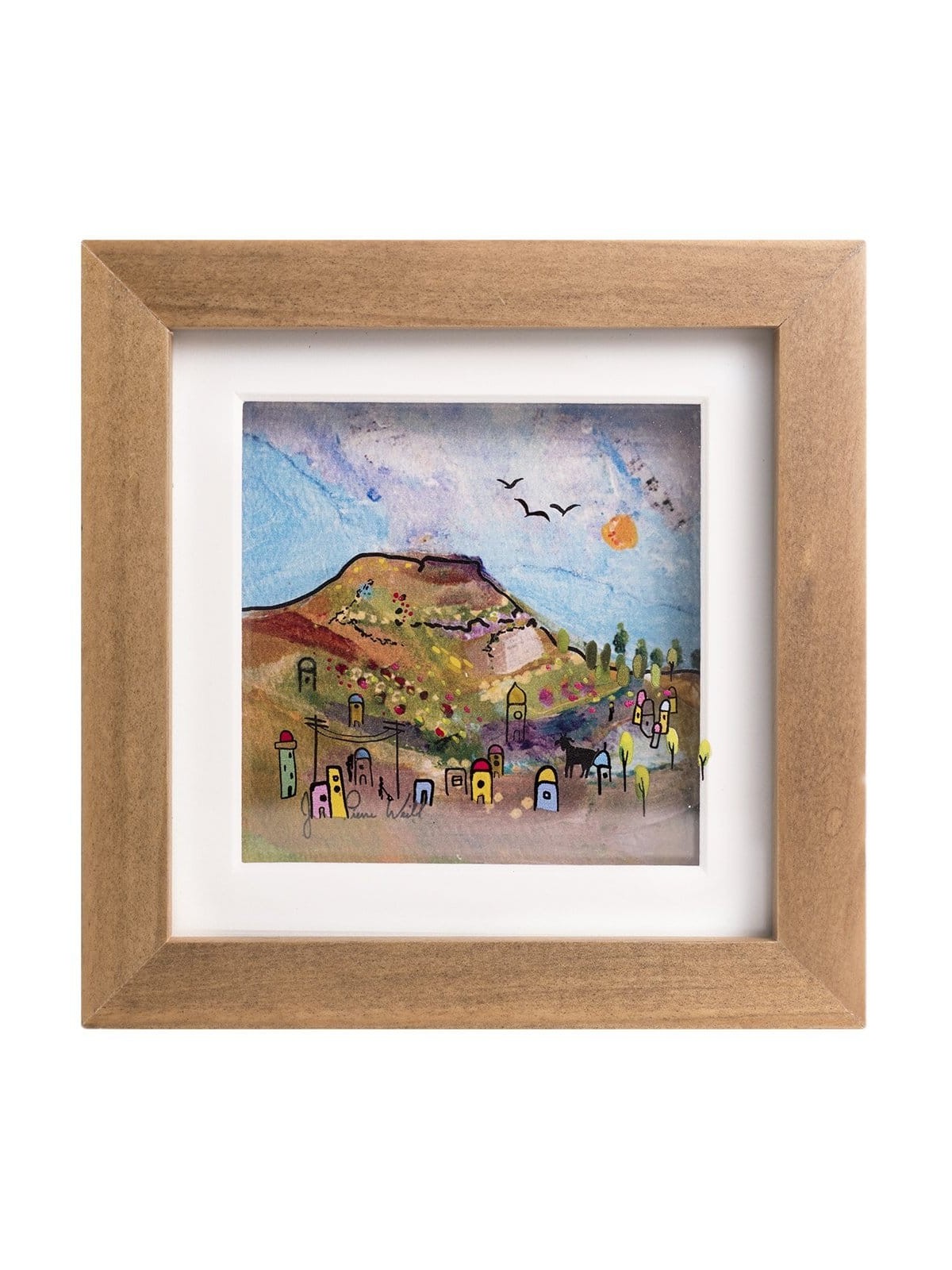 Incroyable peinture 3D d’Hérode, Cadeaux Tu B’Av, Judaica israélien