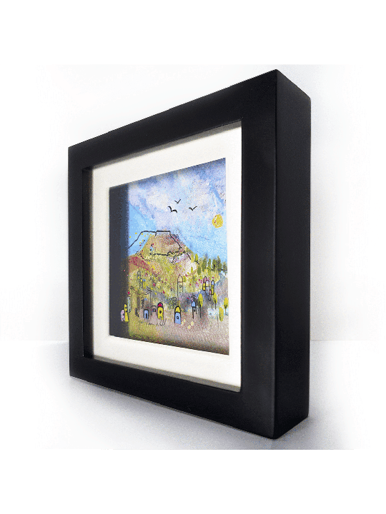 Amazing 3D Painting of Herodium , Tu B'Av Gifts , Israeli Judaica