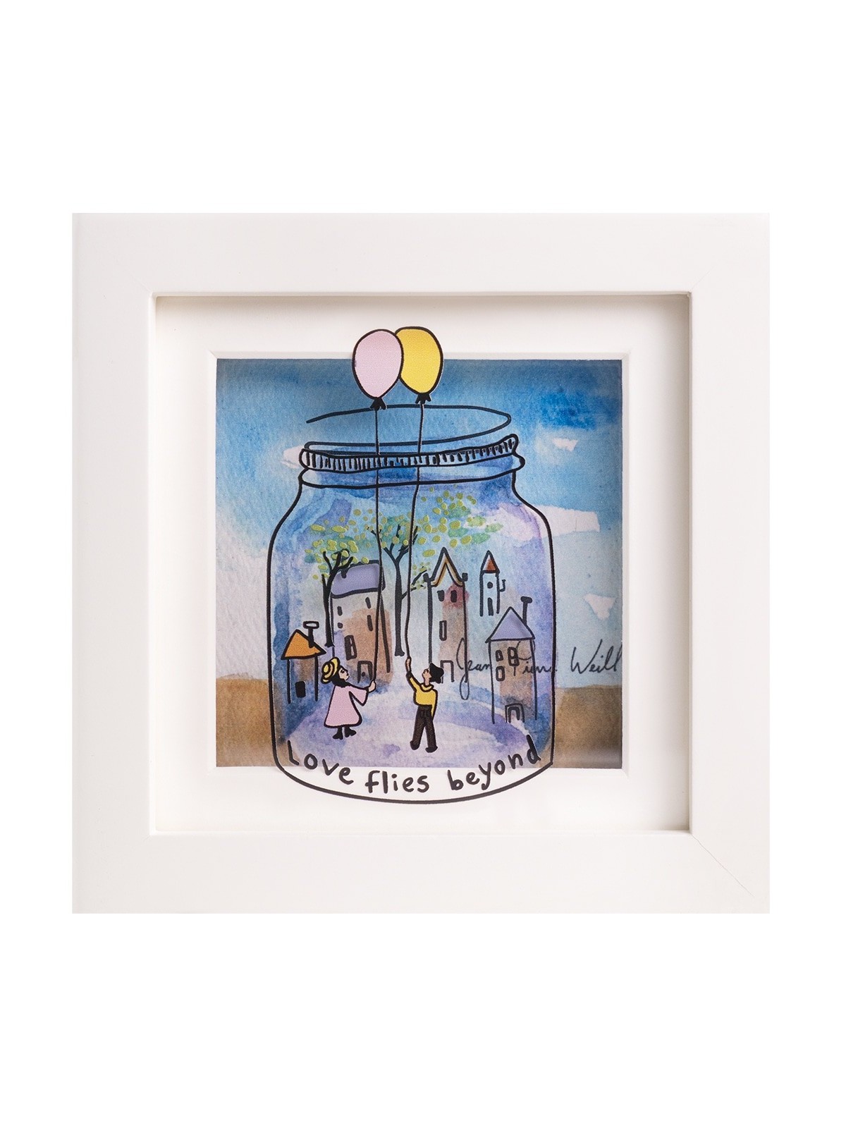 Peinture 3D de pot magique romantique, cadeaux Tu B'Av, Judaica israélien
