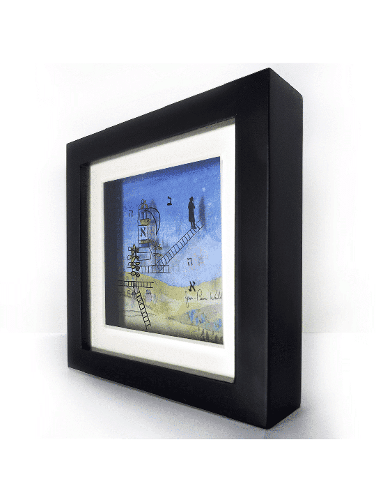 Peinture significative de Holly Jérusalem, cadeaux Tu B'Av, Judaï israélien