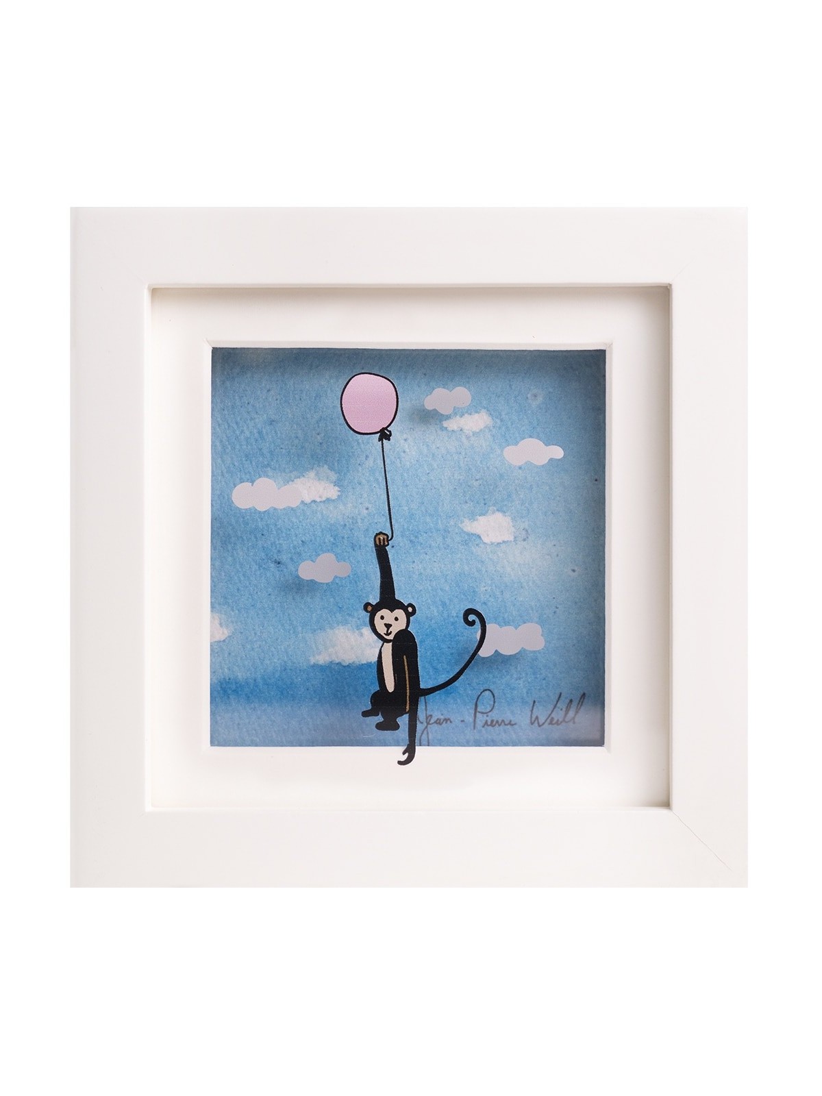 Belle peinture 3D du singe volant, cadeaux Tu B'Av, J israélien