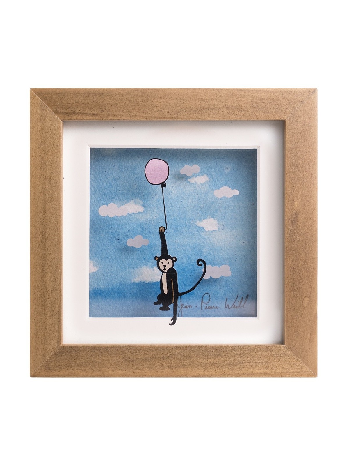 Belle peinture 3D du singe volant, cadeaux Tu B'Av, J israélien