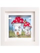 Peinture 3D de maison de champignon de fée délicate et magique, cadeaux Tu B'Av, est