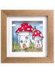 Peinture 3D de maison de champignon de fée délicate et magique, cadeaux Tu B'Av, est