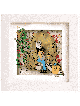 Belle peinture 3D sur verre - Sweet Year , Tu B'Av Gifts , Israélien