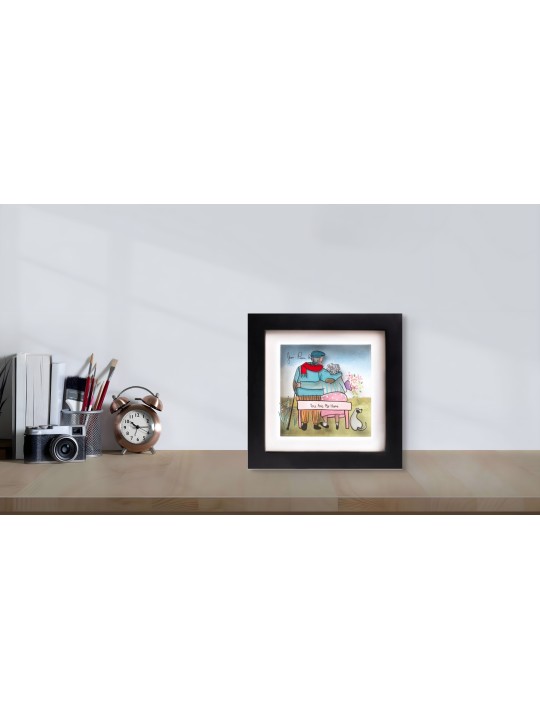 Art 3D d'amour intemporel avec touche de maison : Tiny Fram, Jean Pierre Weill
