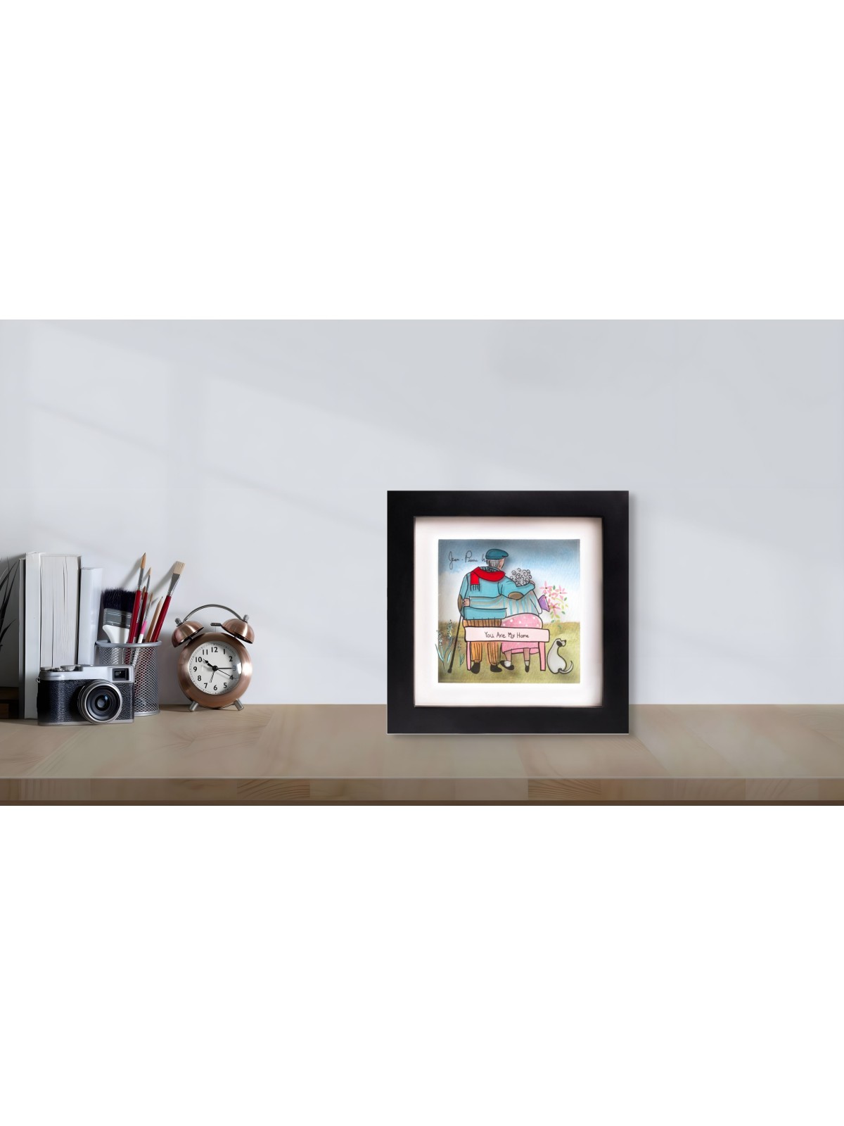Art 3D d'amour intemporel avec touche de maison : Tiny Fram, Jean Pierre Weill